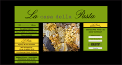 Desktop Screenshot of lacasadellapasta.lu
